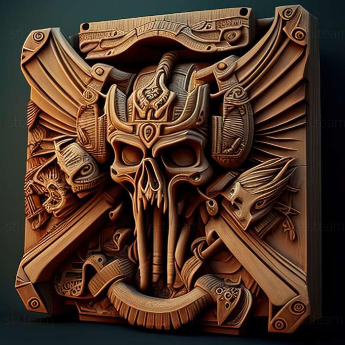 3D модель Гра Warhammer 40000 Armageddon (STL)